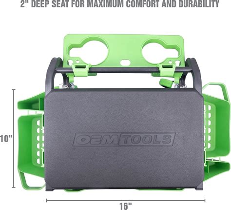 Buy OEMTOOLS 24987 Sidekick Creeper Stool, Metal Shop Stools with ...