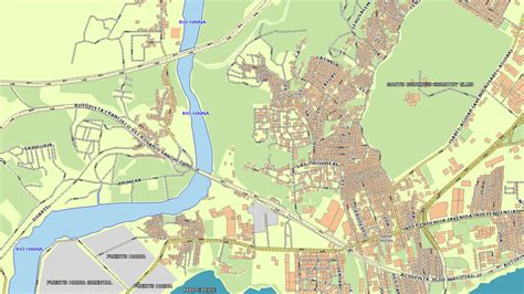 FREE GPS Road Street map Republica Dominicana Windows + Mapas GPS ...