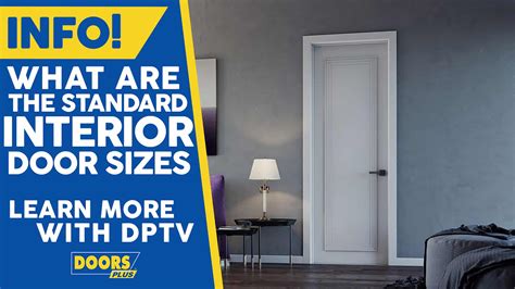 Average Door Width Interior