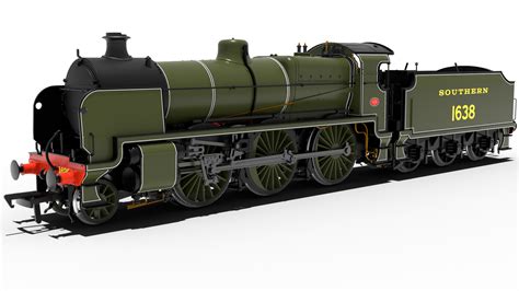 SR U Class No.1638 – SR Lined Olive – Rapido Trains UK