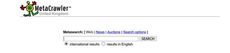 Image result for MetaCrawler Search Engine