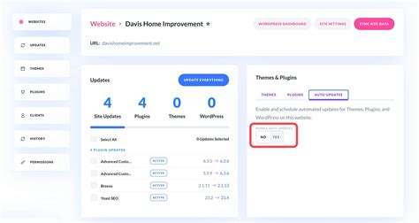 Auto Updates Settings 的图像结果