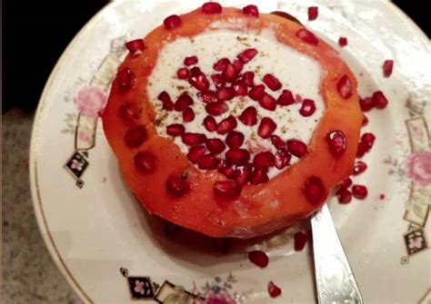 Papaya raita Recipe by Monica's Cookhouse - Cookpad