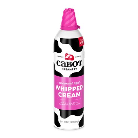 Whipped Cream - Cabot Foodservice