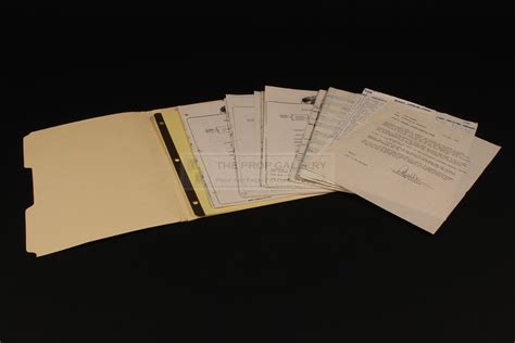 The Prop Gallery | Apogee budget approval folder