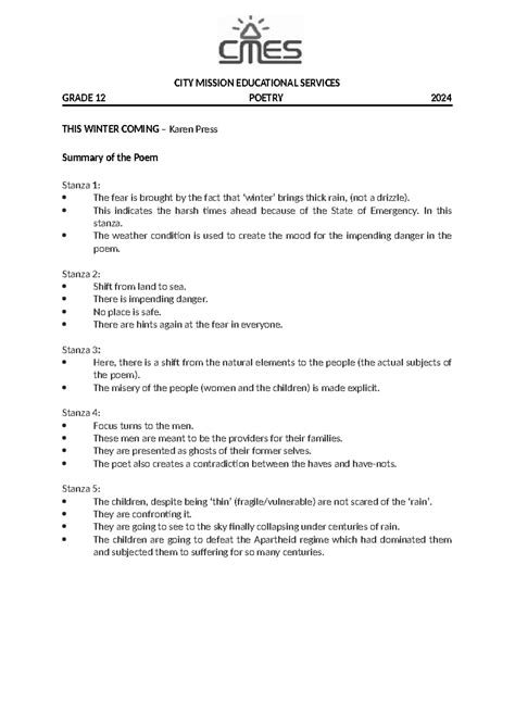 GRADE 12 ENGLISH HL POETRY NOTES: Analysis of Sonnet 130 - Studocu
