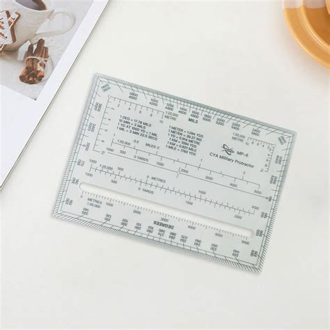 ⚡️Buy Maxbell Square Protractor Ruler Map Protractor for Engineering ...