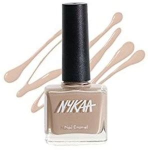 NYKAA Nude Nail Enamel Collection Caramel Macchiato Brown - Price in ...