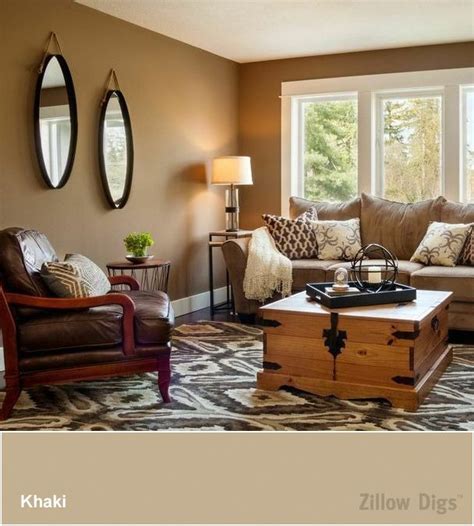 tan wall color living room