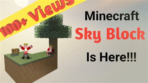 Minecraft Skyblock Is HERE!!! - YouTube