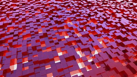 Download wallpaper 2560x1440 cubes, structure, 3d, red widescreen 16:9 ...
