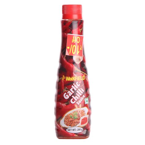 Weikfield Sauce - Garlic Chilli, 200g Bottle : Amazon.in: Grocery ...