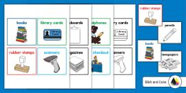 Library Dramatic Play Posters