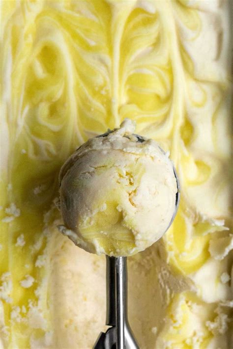Lemon Curd Ice Cream - Lane & Grey Fare