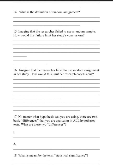 Image result for Random Assignment Definition