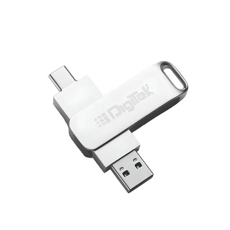 Digitek (DDUD 128G V3.2) Metal Body 128GB Storage 3.2V Dual Drive Flash ...