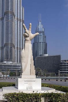 number 3 sculpture in Dubai | Dubai travel, Dubai, Places to travel