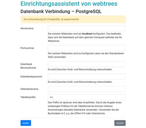 Datei:WT 2.1 Einrichtungsassistent4-DBMS-PostgreSQL.png – GenWiki