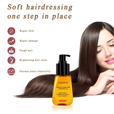 Buy 2022 Upgrade Anti-frizz Hair Serum - Morocco Silk Bright Hair Care ...