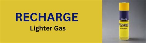 Universal Lighter Gas Recharge Can with Strong Steel Refill Nozzle and ...