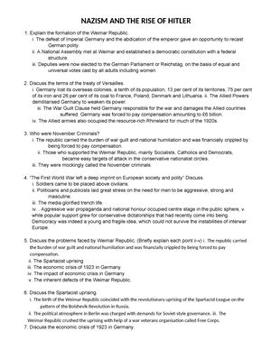 History - DISCIPLINE SPECIFIC ELECTIVE (DSE) Issues in Twentieth ...