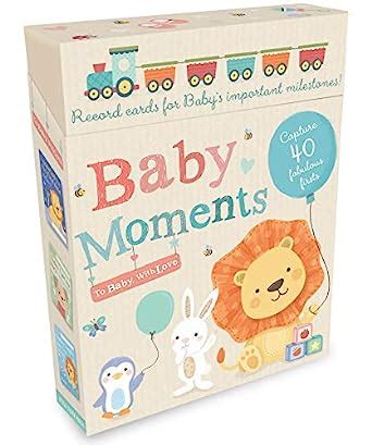 Buy Baby Moments: Record cards for Baby's important milestones! (To ...