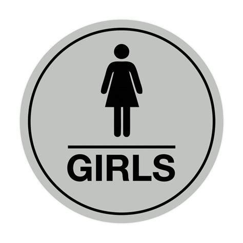 Female Bathroom Sign