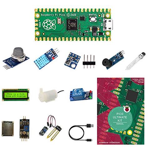 Buy Robocraze Raspberry Pi Pico Ultimate Kit with Manual | Raspberry Pi ...