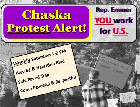 Emmer Weekly Protest - Chaska - Emmer do BETTER, Hazeltine Blvd, Chaska ...