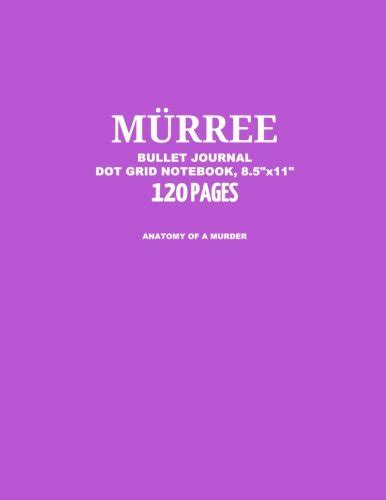 Buy Murree Bullet Journal, Anatomy of a Murder Book Online at Low ...