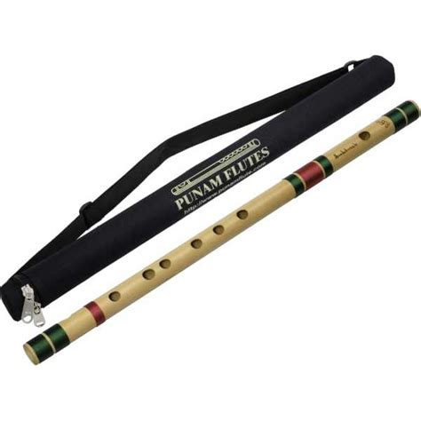 Punam Flutes C Sharp Base Bamboo Flute Price in India, Specs, Reviews ...