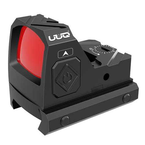 Buy UUQ Mini Reflex Red Dot Shake Awake Optic for s, Pistols and s 2MOA ...