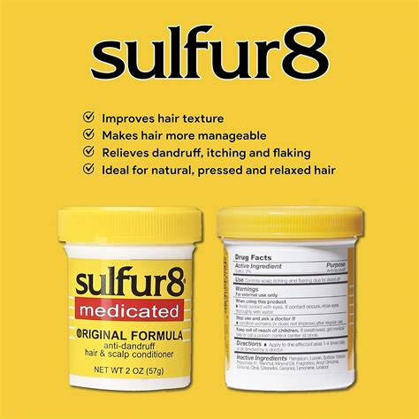 Sulfur 8 Medicated Original Formula Anti-Dandruff India | Ubuy