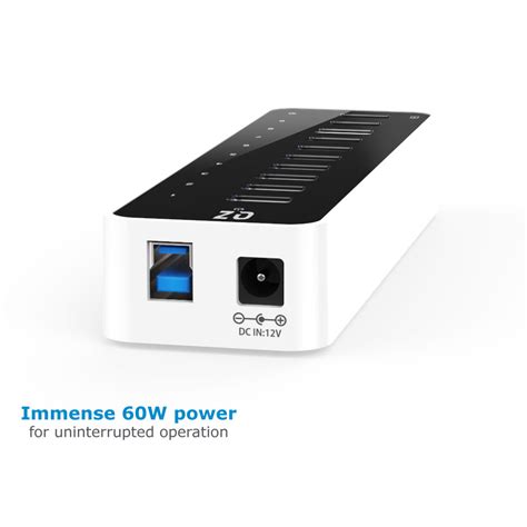 Buy QZ USB Power Hub | USB Hub With Power Adapter | USB Hub With Power ...