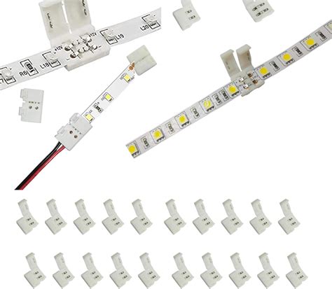 Mufasa LED Strip Connectors - DIY Strip to Wire Quick Solderless ...