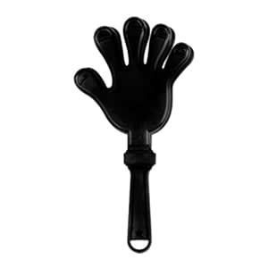 Beistle 12-Pack Black Hand Clappers, 7-1/2-Inch : Amazon.in: Home & Kitchen