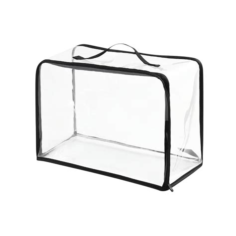 YYUZH Transparent Large Capacity Bag Storage Organizer, See-Through ...