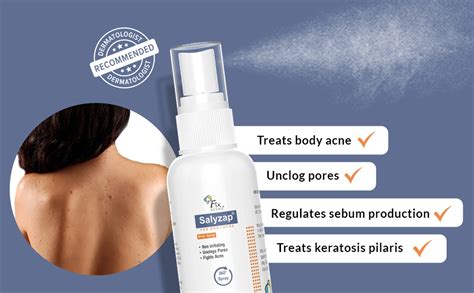 Salyzap Body Spray 50 gm | Fights Acne | Unclog pores | For Body Acne ...