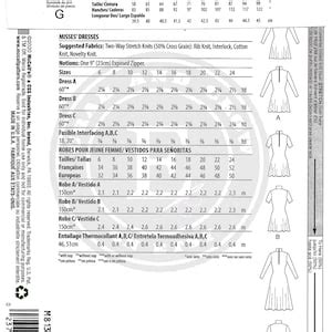 Image result for Sewing Pattern M8138