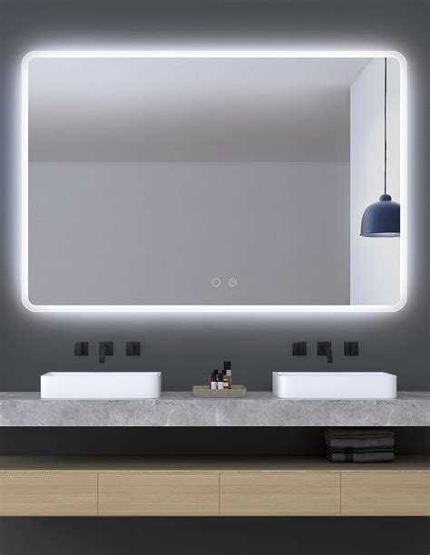 Espejo de baño con luz LED incorporada - PRAGA de LED Imex