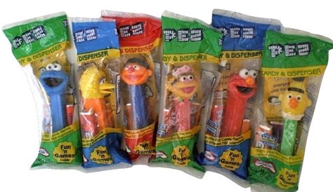 Buy Sesame Street Pez Candy Dispensers: Cookie Monster, Elmo, Big Bird ...