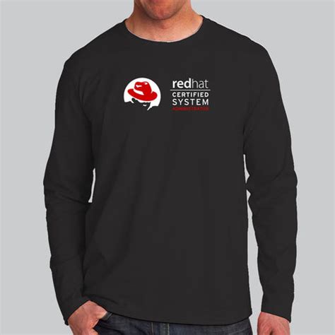 Red Hat Certified Admin T-Shirt - Master of Systems - TEEZ.in