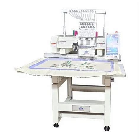 Computerized Embroidery Machine - HSW Model 2048 Single Head 12 Needle ...
