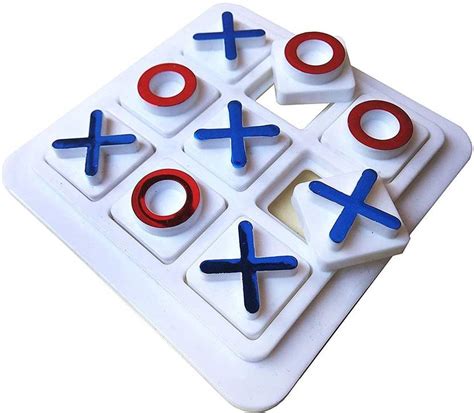 Mallexo Tic Tac Toe Game Set for Kids | Multi-Color Zero kata Game for ...