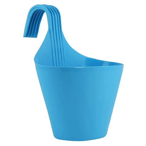 National Planters Plastic Hook Hanging Pot, Multicolor 29 x 12 x 22 cm ...