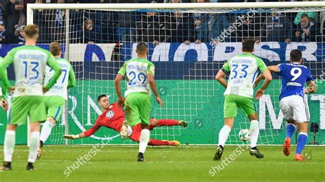 Wolfsburg Goalkeeper Koen Casteels Could Not Editorial Stock Photo ...