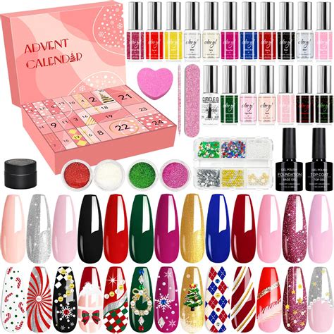 Amazon.com: Beauty Advent Calendar 2024 for Women Teen Girls Gel Nail ...