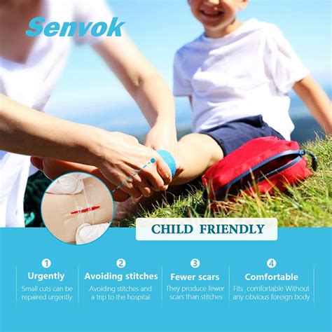 Buy Zip Stitch Sutures Butterfly Bandaids - 2 Pcs Zipstitch Laceration ...