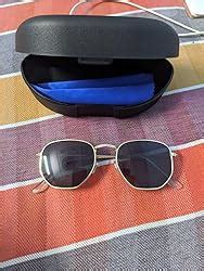 Buy Carlson Raulen Small Classic Square Polygon Round Aviator Men's and ...