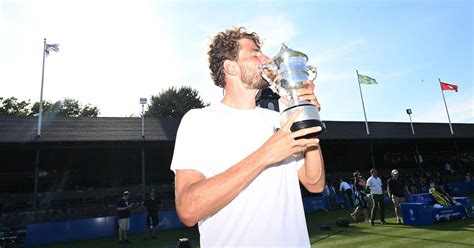 ATP Hall of Fame Open: Maxime Cressy beats Alexander Bublik to win ...